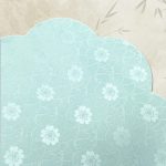 Falling blossoms and flowing stream